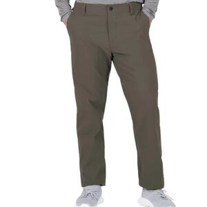 Gerry Men's Fleece lined green Pants. warmth stretchy, water resistant.